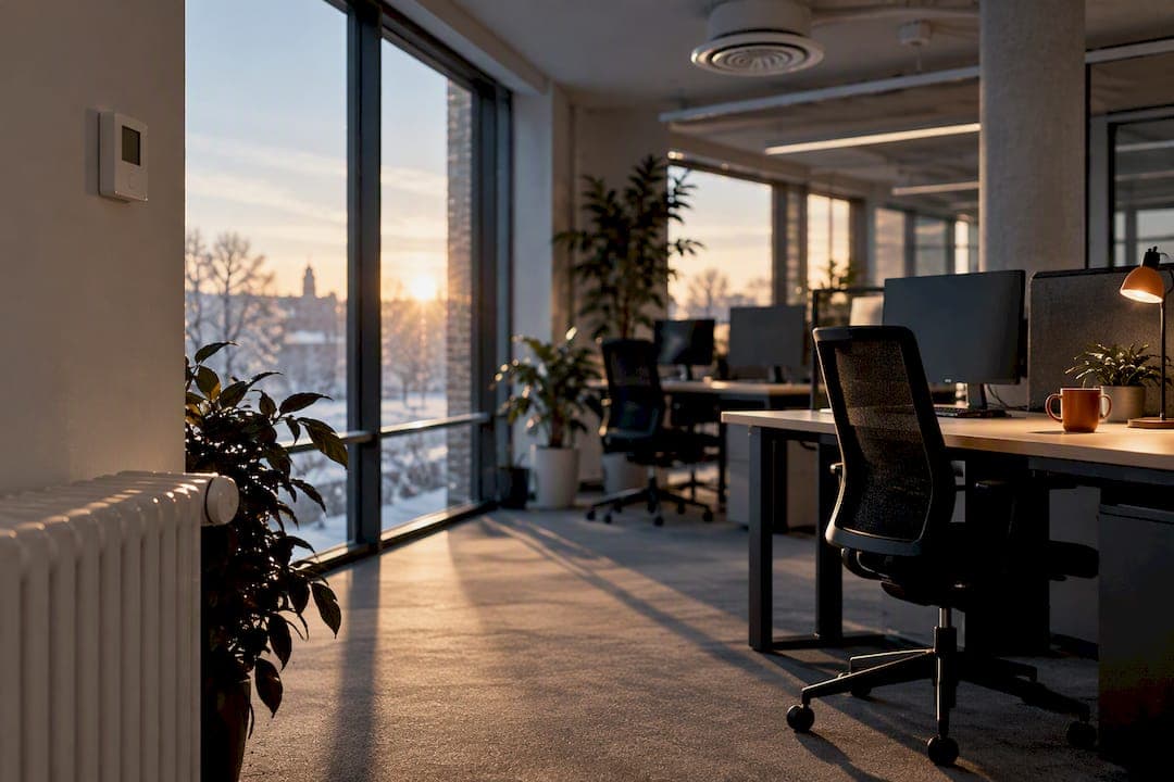 Uppvärmning kontor: så sänker ni kostnaden utan att byta system
