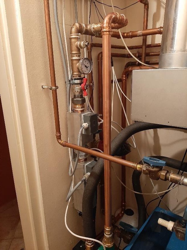 Tre våningar — 20 kW hybrid med gas
