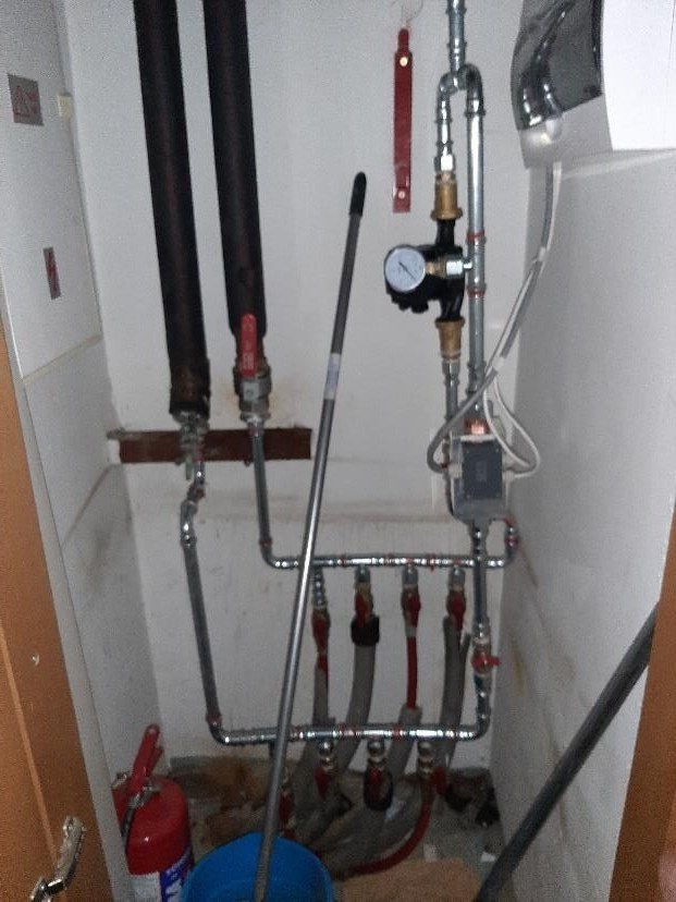 Golvvärmefördelare, 8 kW